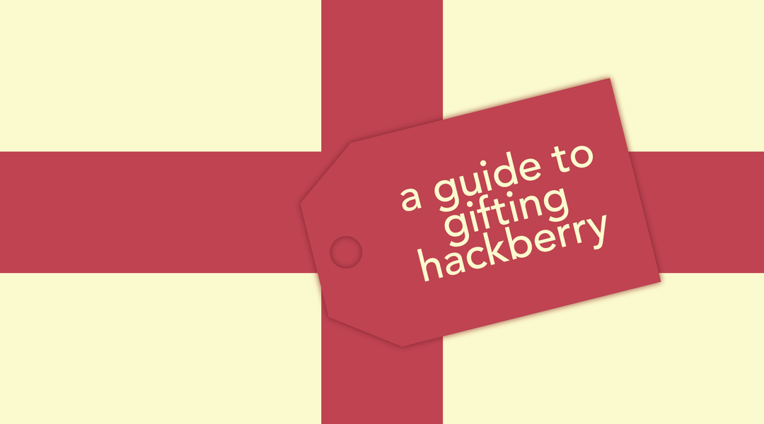 Tea Gift Guide from Hackberry Tea