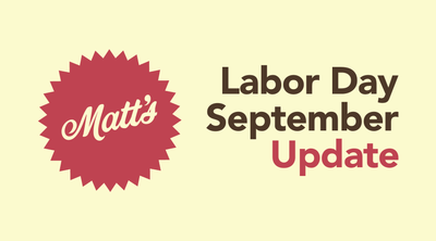September 2020 Update Letter from Matt