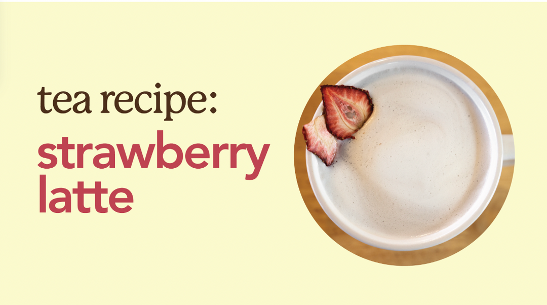 Recipe of the Month | Strawberry Tea Latte