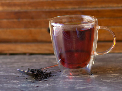Ceylon Black tea brewed hot