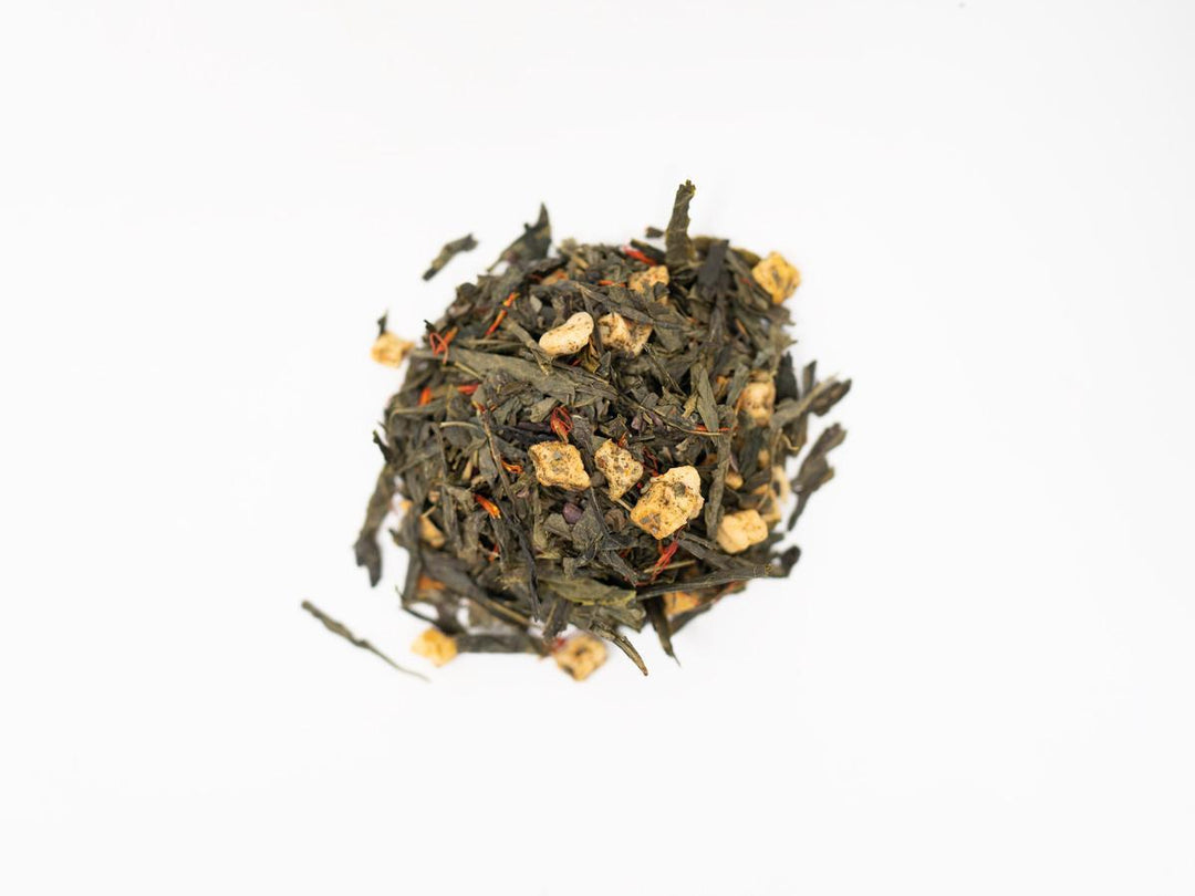 Loose Leaf Cranberry Pecan Green Tea - Hackberry Tea