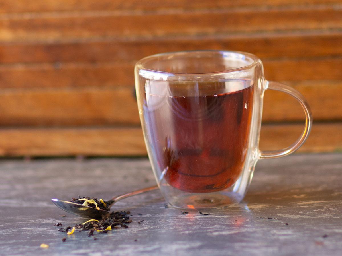 Image of Citrus Fresh Oolong Tea Brewed as Hot Tea from Hackberry Tea