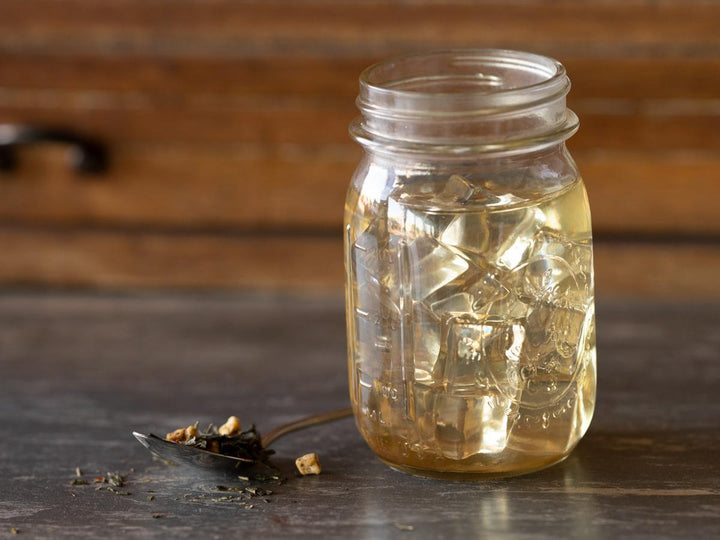 Cranberry Pecan Green brewed iced - Hackberry Tea