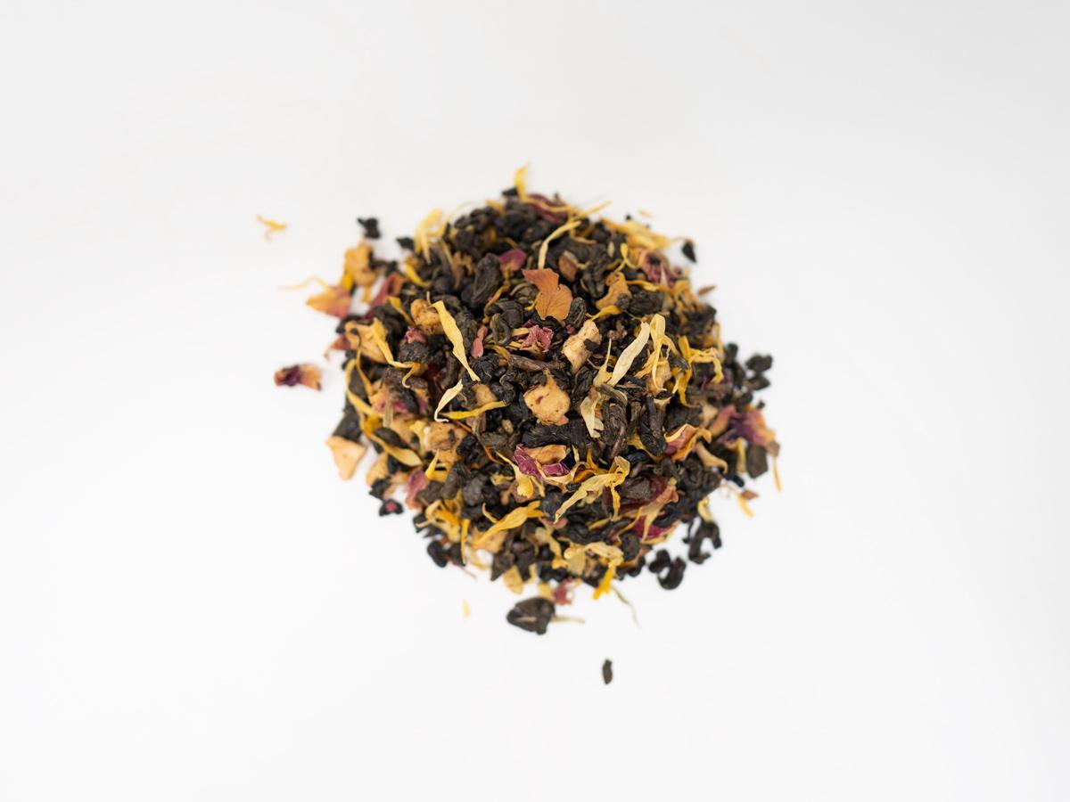 Loose Leaf Creme Brulee Spice Green Tea - Hackberry Tea