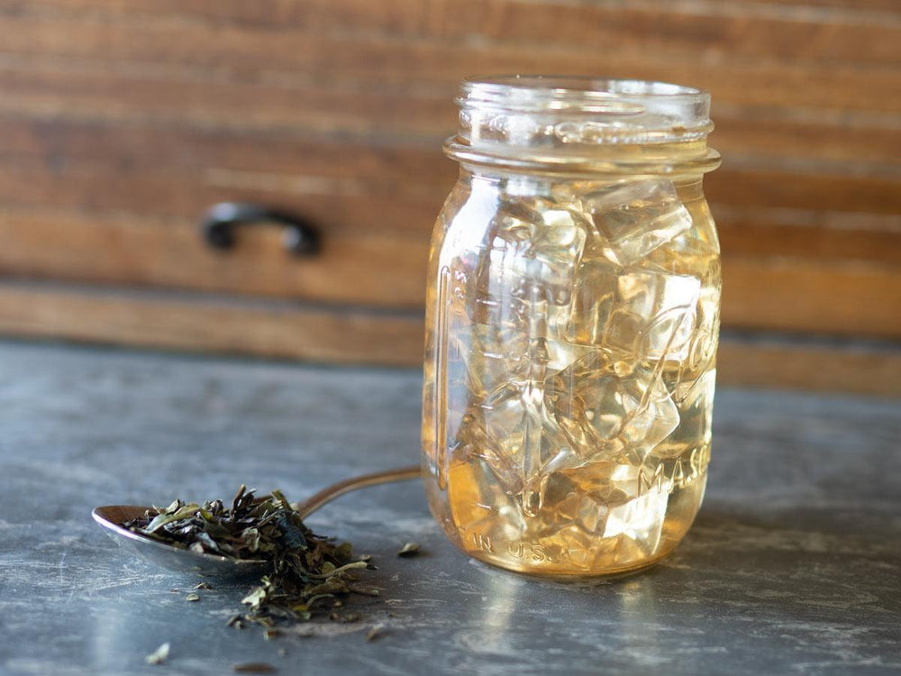 Blueberry White brewed iced - Hackberry Tea