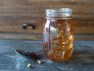 Blueberry Pancakes brewed iced - Hackberry Tea