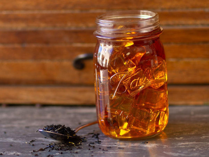 Earl Grey Black Tea Brewed as Iced Tea from Hackberry Tea