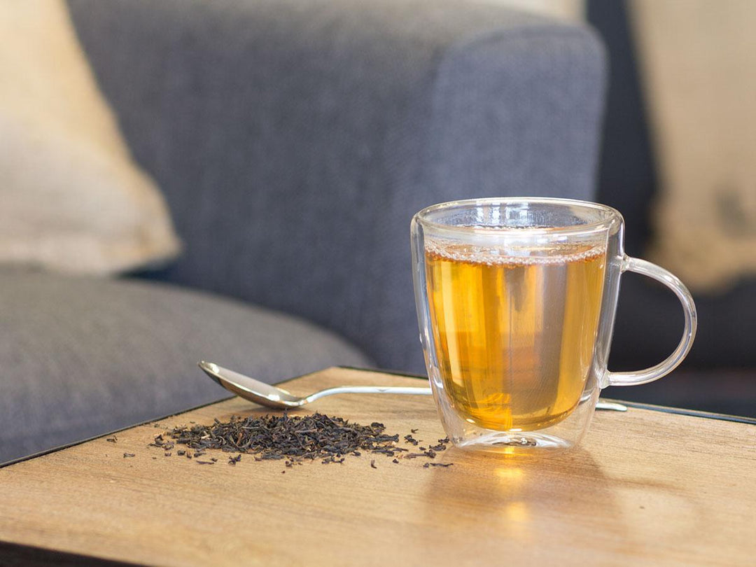English Breakfast Tea Brewed as Hot Tea from Hackberry Tea