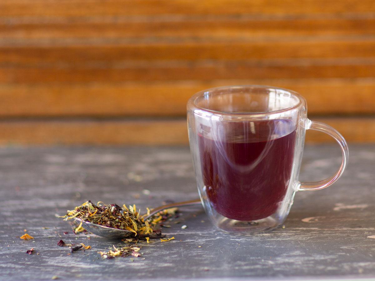 Image of Afternoon Calm Tea Brewed as Hot Tea from Hackberry Tea