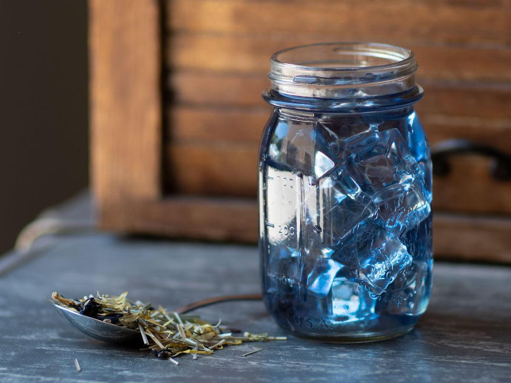 Calm Mango Beach brewed iced - Hackberry Tea