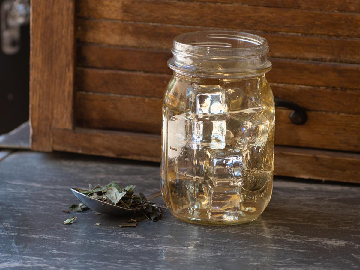 PomeDragon White brewed iced - Hackberry Tea